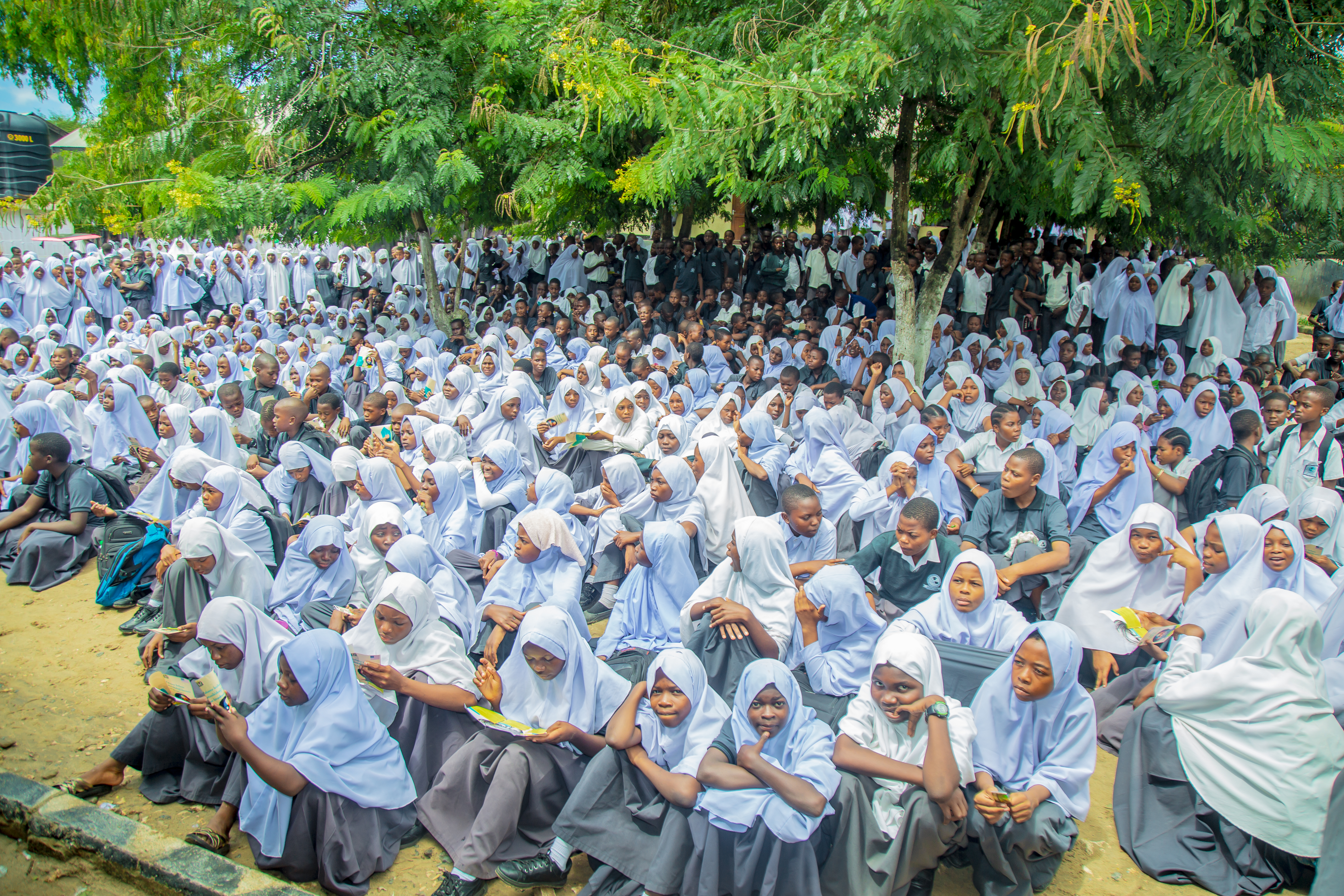 COMHESWA HELD A COMMUNITY THEATRE PERFORMANCE AT THE GROUNDS OF IMARIKA SECONDARY SCHOOL – TEMEKE, DAR ES SALAAM, APRIL 2026.