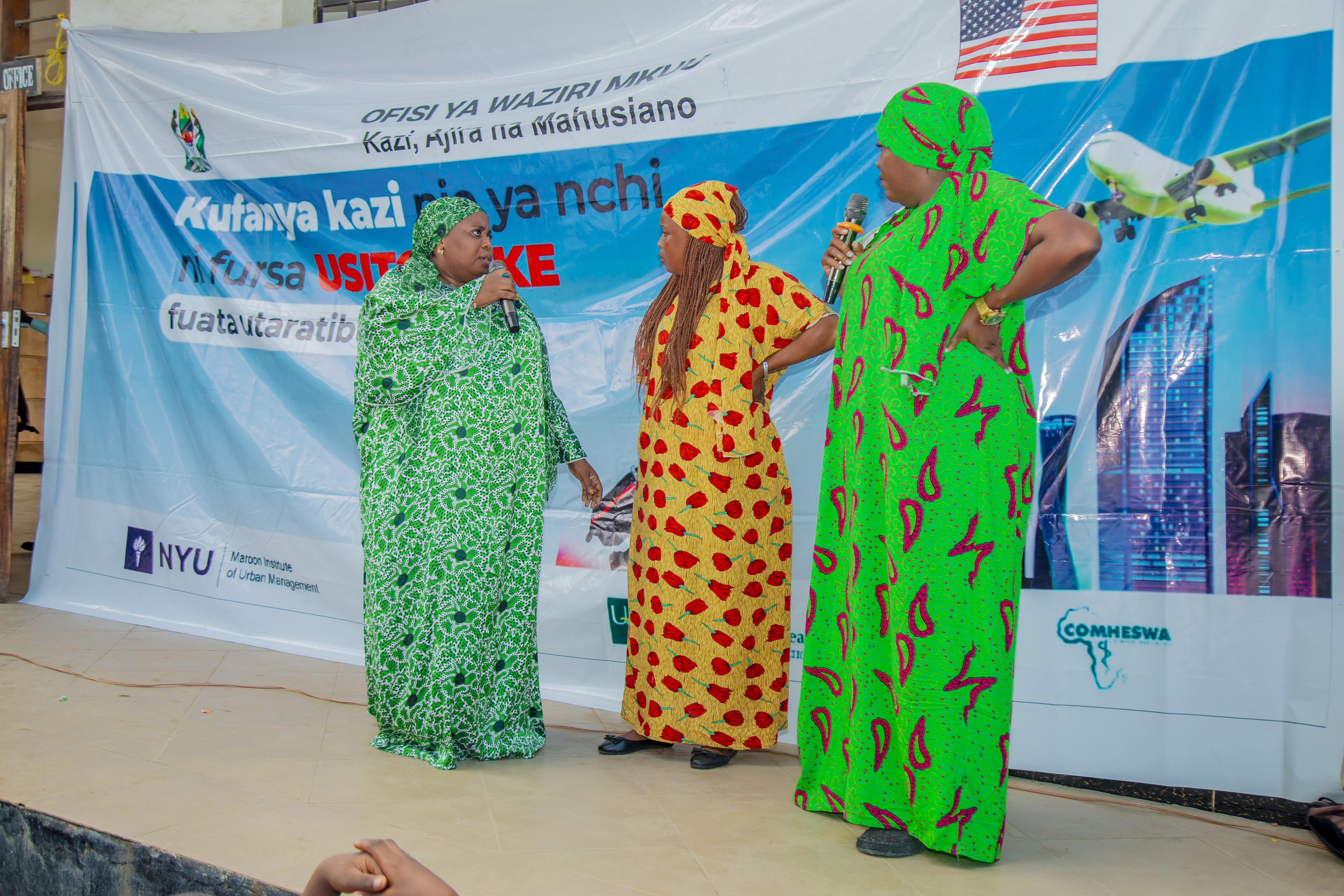 COMHESWA HELD A COMMUNITY THEATRE PERFORMANCE AT THE GROUNDS OF IMARIKA SECONDARY SCHOOL – TEMEKE, DAR ES SALAAM, APRIL 2026.