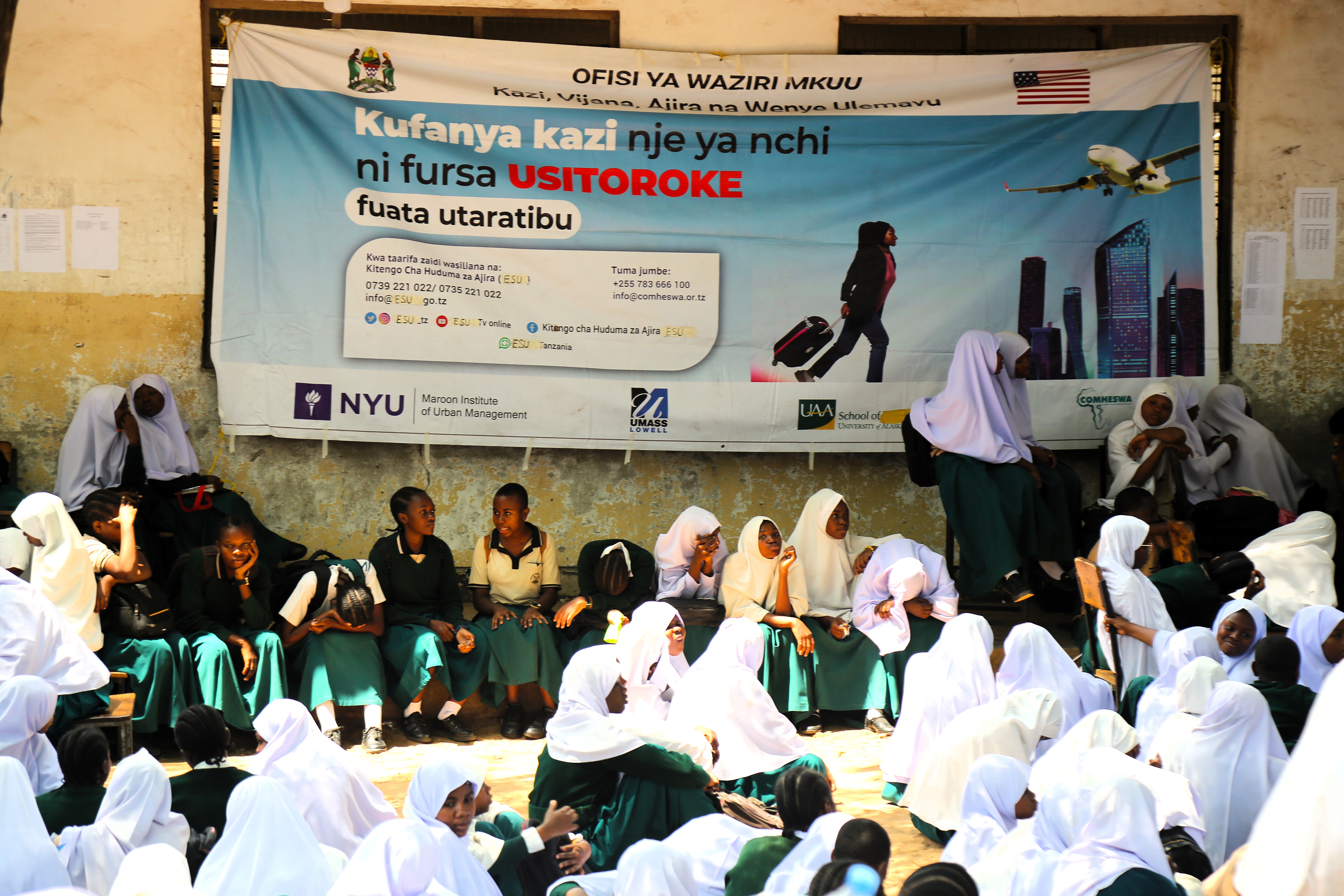 COMHESWA HELD A COMMUNITY THEATRE PERFORMANCE AT THE GROUNDS OF CHARAMBE SECONDARY SCHOOL – TEMEKE, DAR ES SALAAM.