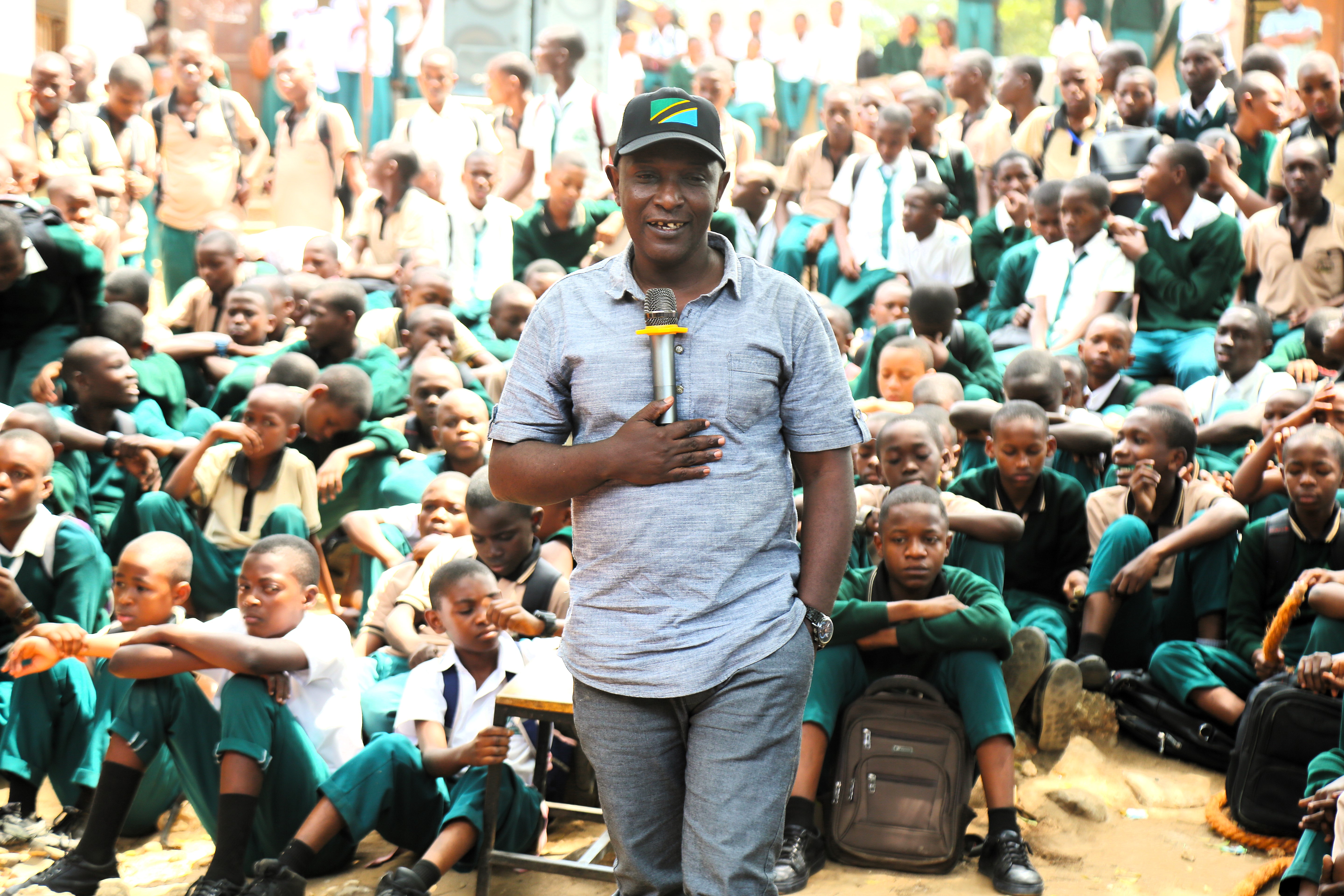 COMHESWA HELD A COMMUNITY THEATRE PERFORMANCE AT THE GROUNDS OF CHARAMBE SECONDARY SCHOOL – TEMEKE, DAR ES SALAAM.