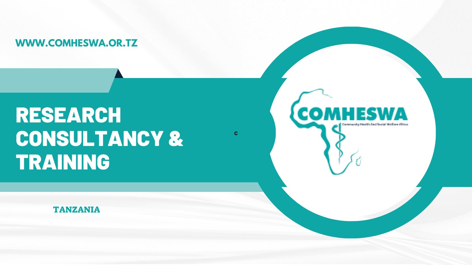 COMHESWA - RESEARCH, CONSULTANCY & TRAINING