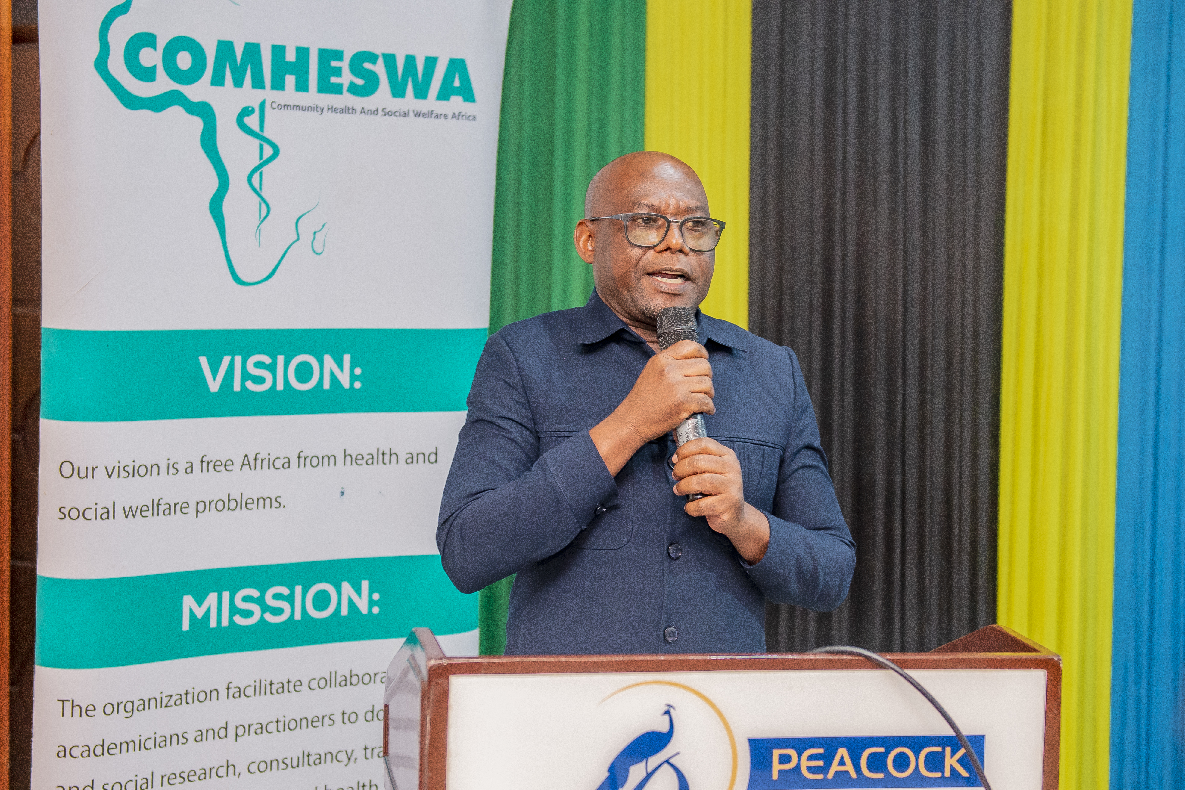 COMHESWA IN A CONFERENCE WITH MINISTER OF STATE, PRIME MINISTER'S OFFICE - LABOUR, EMPLOYMENT AND RELATIONS